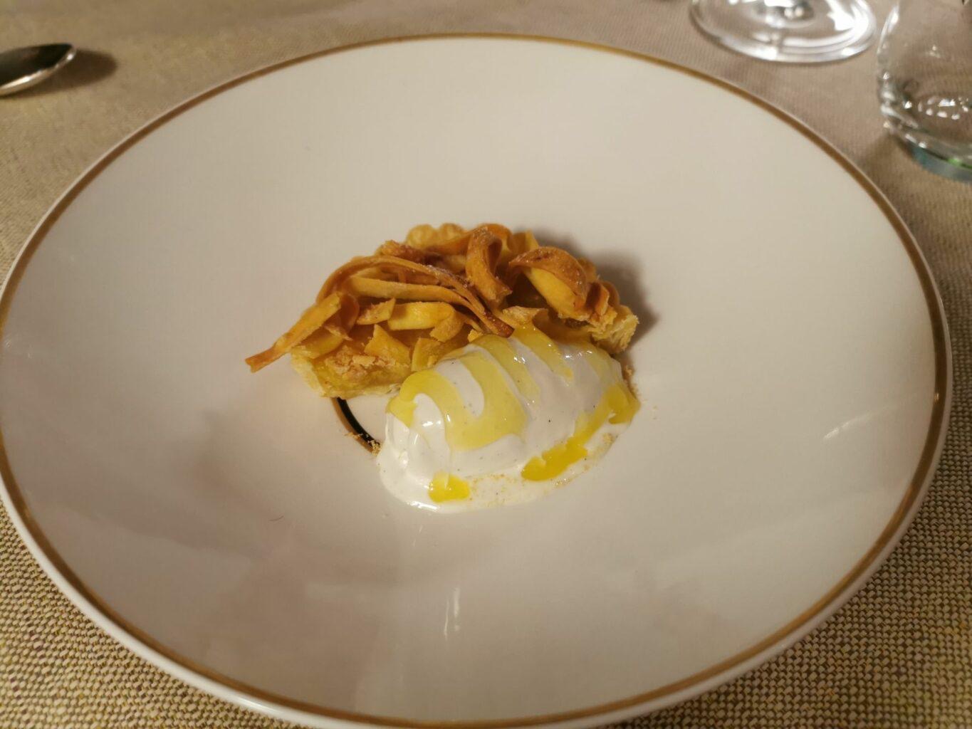 Millefoglie Croccante con Gelato alla Vaniglia